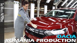 Dacia Production in Romania [upl. by Kinemod887]