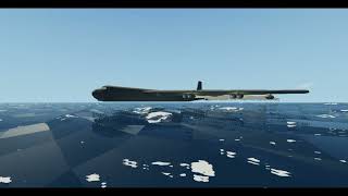 Stormworks B52 low flight [upl. by Araic]