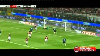 MilanChannel  AC Milan 30 Inter  02042011 [upl. by Elockin]