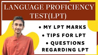 My LPT marks  LPT teacher  LPT source LPT syllabus  Language proficiency test  Piyush Agarwal [upl. by Hewett]