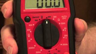 How to Read a Digital Multimeter  How to Use a Digital Multimeter [upl. by Ardnued]