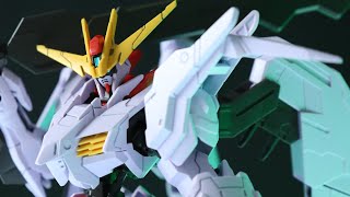 Return of the Gundam Frame HG Gundam Marchosias Review  IRON BLOODED ORPHANS [upl. by Ecinnej]