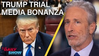 Jon Stewart Slams Media for Breathless Trump Trial Coverage  The Daily Show [upl. by Dnartreb]