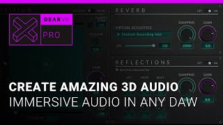 dearVR PRO  Immersive 3D audio VST AAX AU plugin [upl. by Auberon74]