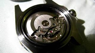 ETA28242 movement in a ROLEX Submariner shaped case [upl. by Roshan981]