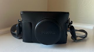 Fuji Leather Case for X100VVI [upl. by Agni683]