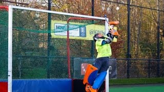 Field Hockey Goalkeeper Training Drills 2 [upl. by Dolores]