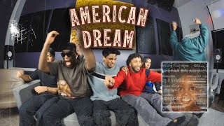 AMERICAN DREAM by 21 SAVAGE│STUDIO REACTION [upl. by Ruomyes]