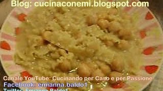 Video Ricetta Pasta Riccia e Ceci alla Napoletana  Cucinando per Caso e per Passione EmiBaldo [upl. by Heidy887]