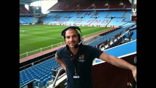 Stan Collymore celebrates Aston Villa goal vs Chelsea  Including aftermath [upl. by Anavlis]