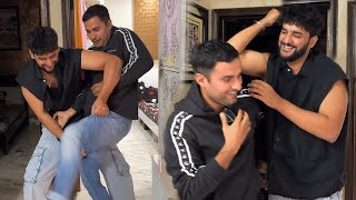 Abhishek aur jasoos ka wrestling match dono ne ki masti [upl. by Orozco750]