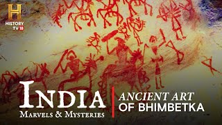 India Marvels amp Mysteries  भीमबेटका की प्राचीन कला  Ancient Art Of Bhimbetka [upl. by Dorothi944]