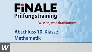 FiNALE Prüfungstraining 2019 [upl. by Warfore]