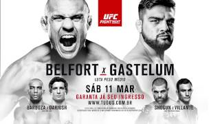 UFC Fortaleza Belfort x Gastelum  Ingressos à venda [upl. by Ailak]