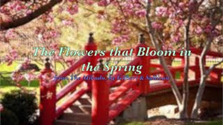 The Flowers that Bloom in the Spring ABRSM Grade 5 [upl. by Letty]