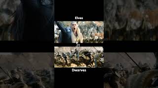 Elves vs Dwarves  Your Choice  Hobbit  Lord of The Rings hobbit music movie [upl. by Assiluj]