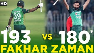 Which Knock is Best of Fakhar Zaman  1️⃣9️⃣3️⃣ OR 1️⃣8️⃣0️⃣ [upl. by Anaib]