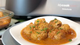 ALBÓNDIGAS EN SALSA en TAURUS MYCOOK TOUCH [upl. by Shelton40]