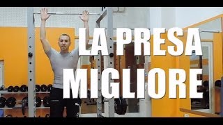 Trazioni alla sbarra la migliore distanza delle mani  Personal Trainer 70 [upl. by Ahsinyt]