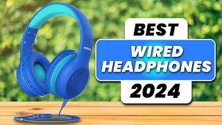 Top 5 Best Wired Headphones amp Earbuds for 2024 [upl. by Glogau620]