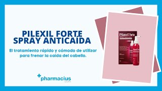 PILEXIL FORTE SPRAY ANTICAÍDA componentes beneficios aplicación [upl. by Ydak269]