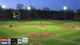 Wittenberg Baseball vs Capital April 15 [upl. by Nnav731]