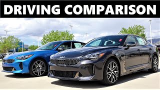 2022 Kia Stinger GT2 Vs 2022 Kia Stinger GTLine Is The GT2 A Lot Faster Compared To The GTLine [upl. by Arakahs]