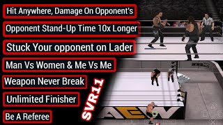 Top 10 Best Cheats For wwe Svr 2011 ppsspp By Psp Gamer [upl. by Mikkanen]