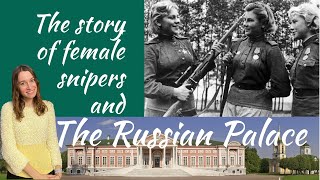 the Russian Palace Estate Kuskovo amp Female Snipers Кусково [upl. by Ronica]