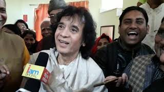 Zakir Hussain Interview in Bhopal [upl. by Pruchno4]