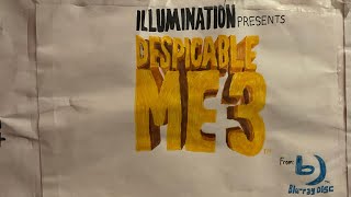 DVD Opening Despicable Me 3 2017 [upl. by Arv]