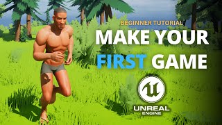 How to Make Your First Game in Unreal Engine 5 in 2024  Full Course [upl. by Ynnub]