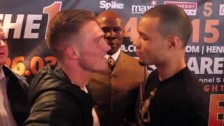 CHRIS EUBANK JR VS NICK BLACKWELL FACEOFF [upl. by Cece233]