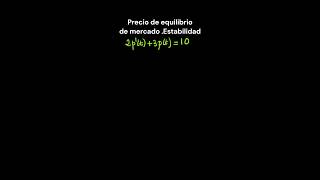 Para qué sirven las ecuaciones diferenciales en economía Equilibrio de mercado maths economia [upl. by Anastassia691]