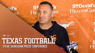 Steve Sarkisian Press Conference March 25 2024 [upl. by Einnalem314]