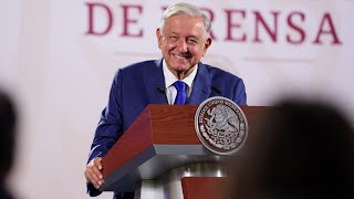 Último Grito de Independencia será excepcional Conferencia presidente AMLO [upl. by Kamaria]