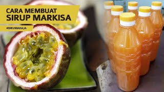 MUDAH SEKALI Cara Membuat Sirup Markisa mediaidentitas kerjadirumah kerajinantangan [upl. by Peck]