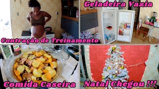 CÃ“LICAS NA GRAVIDEZ  GRÃVIDA DE 8 MESES  MUDANÃ‡AS NA COZINHA  MONTAMOS NOSSA ÃRVORE DE NATAL [upl. by Enrahs88]