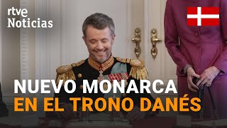 FEDERICO X se CONVIERTE en REY de DINAMARCA tras la ABDICACIÓN de MARGARITA II  RTVE Noticias [upl. by Clayborne]