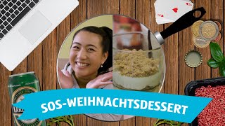 Wenn es schnell gehen muss – SOS Weihnachtsdessert in der ALDI Studiküche [upl. by Raila278]