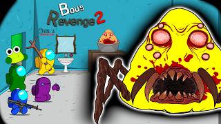 Among Us vs Bous Revenge 2 in Pous  ANIMATION [upl. by Dnalsor592]