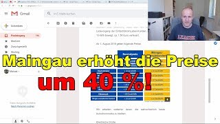 Brandheiße Breaking ElektroNews Maingau dreht an der Preisschraube 40  Preiserhöhung 😮 [upl. by Ayotna187]