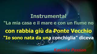 Karaoke  Firenze canzone triste  Ivan Graziani con cori [upl. by Ssilb]