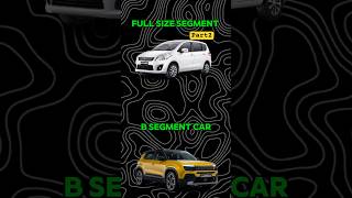 Part2 Car Segments Explained Hatchback Sedan SUV BSegment SUV newcar dreamcar carcaretips [upl. by Raleigh]