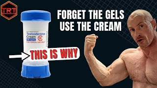 Why Testosterone Cream Works and Gel Does NOT [upl. by Airan366]