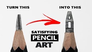 How to do PENCIL CARVING [upl. by Parker]