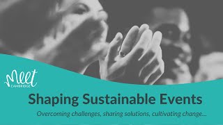 Full Recording of Shaping Sustainable Events 24 April 2024 [upl. by Anomahs]