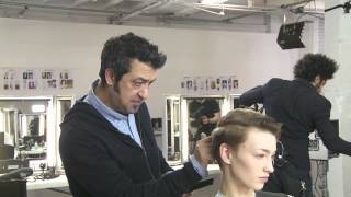 Learn to Cut an Undercut with Anthony Mascolo from TIGI [upl. by Retsae158]