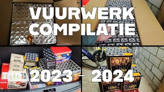 Vuurwerk Compilatie 2023  2024 Oud en Nieuw 2 UUR lang vuurwerkcompilatie vuurwerk oudennieuw [upl. by Vernen]