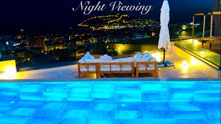 Alanya Nicoles Villa night viewing [upl. by Meyer496]